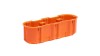 Puszka podtynkowa trzykrotna M3x60DF MultiwallSlim 33407008