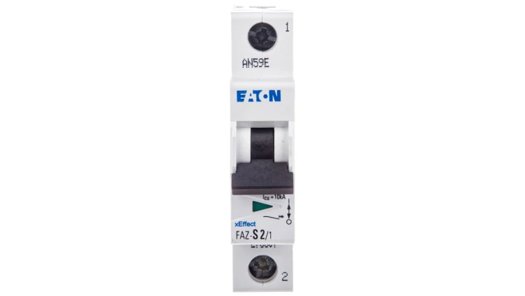 Wyłącznik nadprądowy 1P S 2A 15kA AC FAZ S2/1 278607