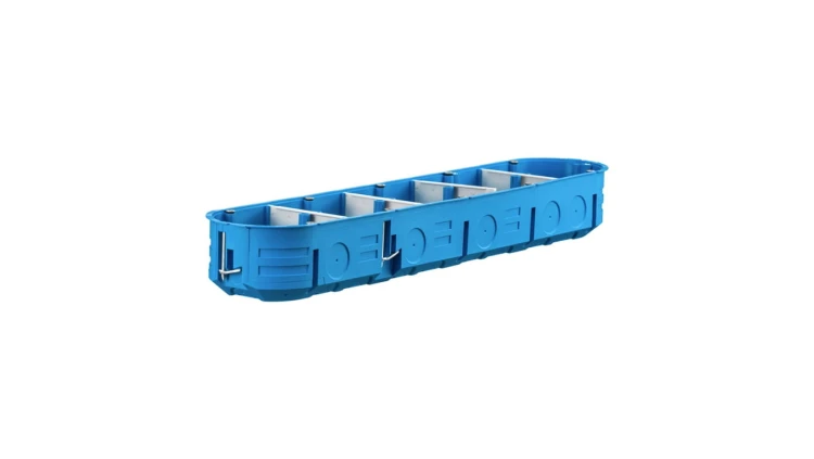 Puszka do pustych ścian 5x60mm płytka MULTIBOX niebieski P5x60K 32328203