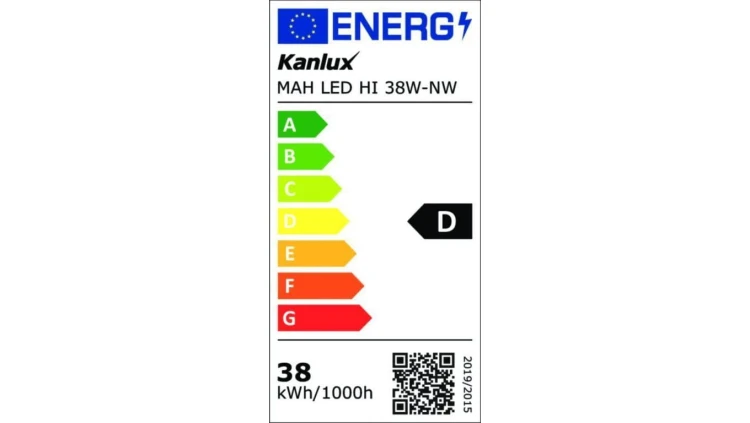 Oprawa hermetyczna MAH LED HI 38W-NW RYF 5000lm 4000K IP65 1175/80mm PC/PC 22607