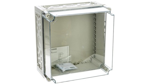 Obudowa 375x375x225mm IP65 pokrywa transparentna CI44E-200 036182