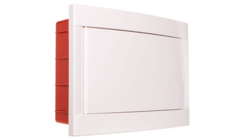 Rozdzielnica Podtynkowa 1-Rzędowa 12-Modułowa IP40 Drzwi Białe 90911412