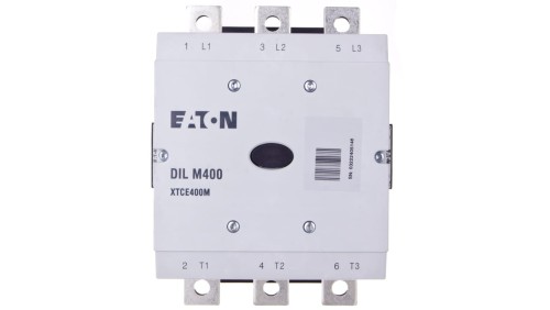Stycznik mocy 400A 3P 110-250V AC/DC 2Z 2R DILM400/22(RA250) 208209