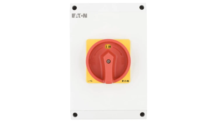 Łącznik krzywkowy 0-1 6P 63A w obudowie IP65 T5B-3-8342/I4/SVB 207242