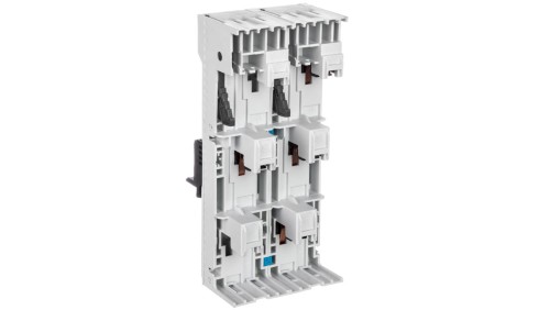 Adapter na szyny szerokości 90mm 25A rozstaw 60mm 1 szyna BBA0R-25 101453