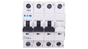 Wyłącznik nadprądowy 3+N C 25A 15kA AC FAZ C25/3N 278977