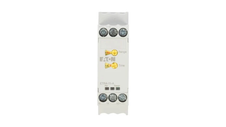 Przekaźnik czasowy 1P 3A 0,05sek-100h 24-240V AC/DC opóźnione załączenie ETR4-11-A 031882