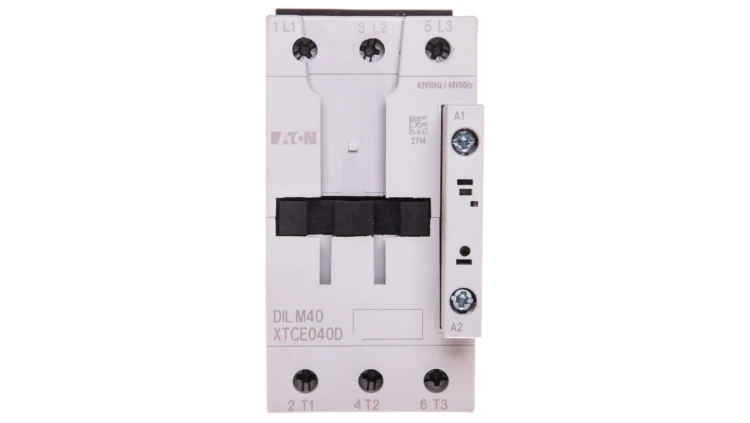 Stycznik mocy 40A 3P 42V AC 0Z 0R DILM40(42V50HZ,48V60HZ) 277762