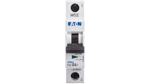 Wyłącznik nadprądowy 1P S 6A 15kA AC FAZ S6/1 278610