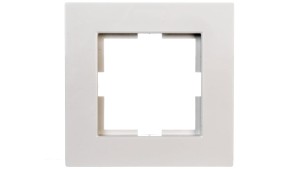 Karre Ramka 1-Krotna, Kolor Biały / 90960260