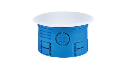 Puszka podtynkowa fi 70 / plytka Z70K niebieska 34036203
