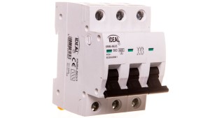 Wyłącznik nadprądowy 3P B 63A 6kA AC KMB6-B63/3 23170