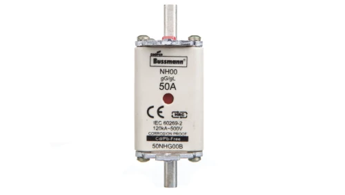 Wkładka bezpiecznikowa NH00 50A gL/gG 500V 50NHG00B