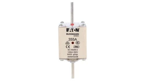 Wkładka bezpiecznikowa NH3 355A gL/gG 500V 355NHG03B