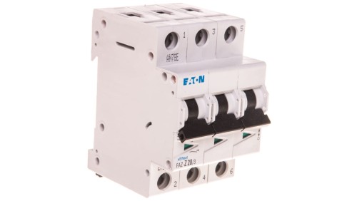 Wyłącznik nadprądowy 3P Z 20A 15kA AC FAZ Z20/3 278928