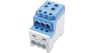 Blok rozdzielczy - dystrybucyjny Al/Cu SDB 200 (80030) SIMBLOCK niebieski 81602003