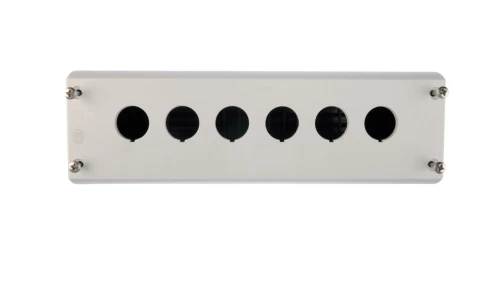 Obudowa kasety 6-otworowa 22mm szara IP67 M22-I6 216540