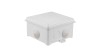 Puszka n/t hermetyczna pusta 118x118x68mm IP55 biała N110x110 35130206