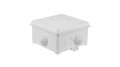 Puszka n/t hermetyczna pusta 118x118x68mm IP55 biała N110x110 35130206