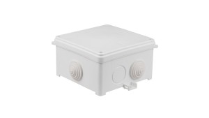 Puszka n/t hermetyczna pusta 118x118x68mm IP55 biała N110x110 35130206