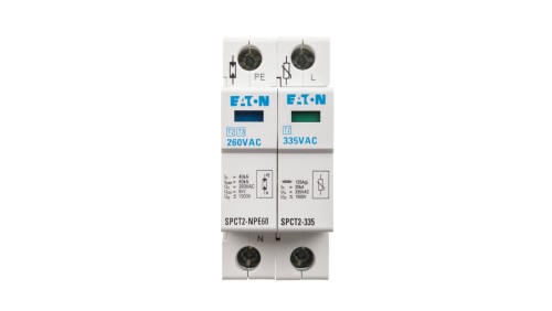 Ogranicznik przepięć C Typ 2 2F 20kA 1.4kV SPCT2-335-1+NPE 167621