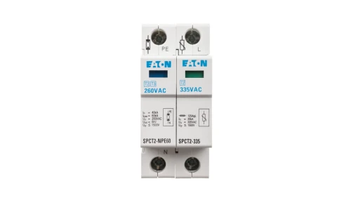 Ogranicznik przepięć C Typ 2 2F 20kA 1.4kV SPCT2-335-1+NPE 167621