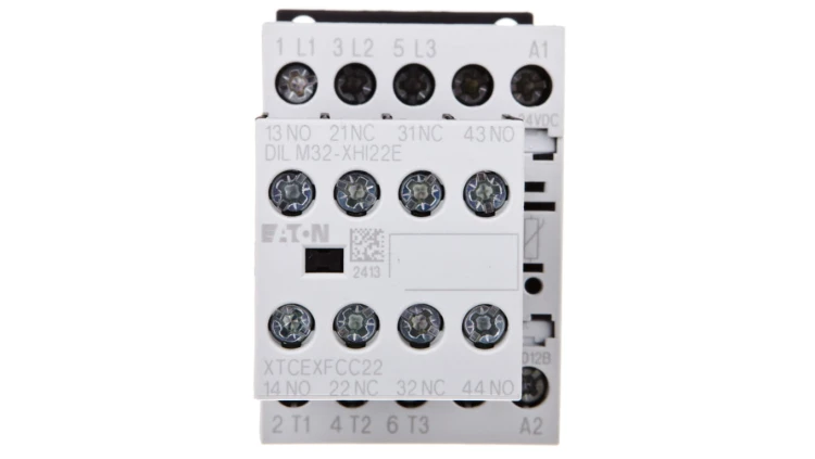 Stycznik mocy 12A 3P 24V DC 2Z 2R DILM12-22(24VDC) 106369