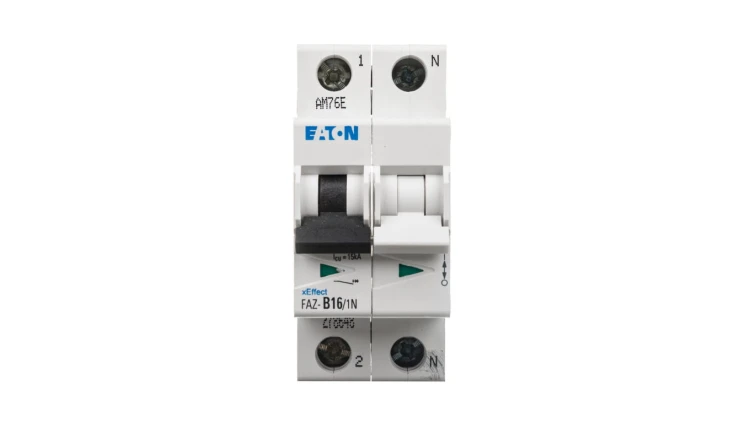 Wyłącznik nadprądowy 1+N B 16A 15kA AC FAZ B16/1N 278648