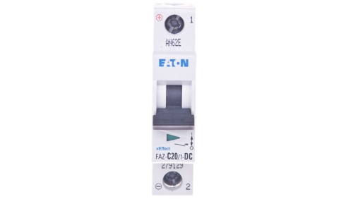 Wyłącznik nadprądowy 1P C 20A 15kA DC FAZ C20/1-DC 279129
