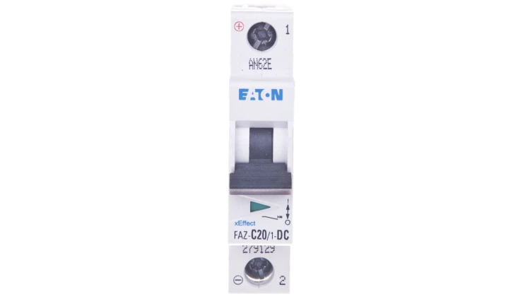 Wyłącznik nadprądowy 1P C 20A 15kA DC FAZ C20/1-DC 279129