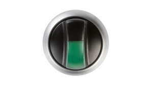 Napęd przełącznika 3 położeniowy zielony z podświetleniem bez samopowrotu M22-WRLK3-G 216847