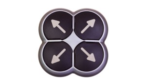 Napęd przycisku 4-ro pozycyjny czarny /strzałki/ z samopowrotem M22-DI4-S-X7 286338