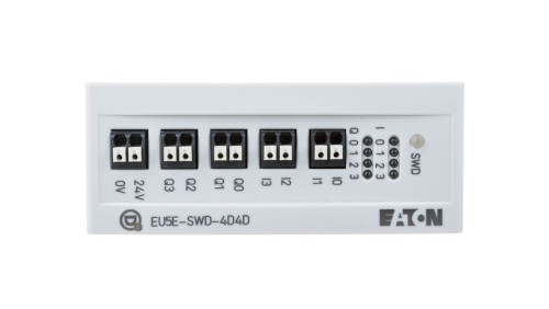 Moduł wejść/wyjść cyfrowych 4 wejść 4 wyjść 24V DC SmartWire-DT EU5E-SWD-4D4D 116382