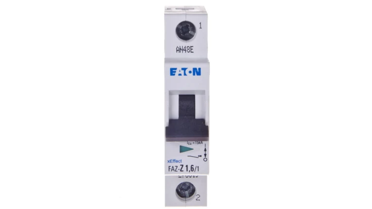 Wyłącznik nadprądowy 1P Z 1.6A 15kA AC FAZ Z1,6/1 278619