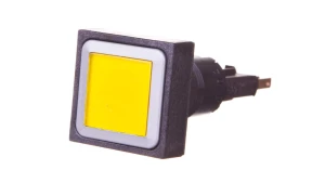 Napęd przycisku 25x25mm żółty bez samopowrotu z podświetleniem Q25LTR-GE/WB 086346