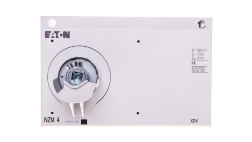 Napęd drzwiowy czarny z blokadą NZM4-XTVDV 266616