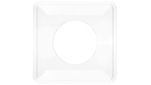 Osłona ściany pojedyncza transparentna tworzywo pozioma 2100-02