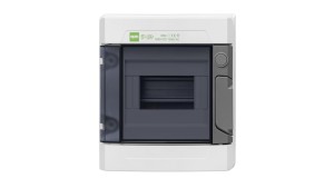 Rozdzielnica hermetyczna EP-LUX natynkowa 1x6 1500V DC 1000V AC PE+N dymny IP65 1960-01