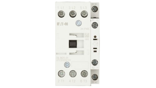 Stycznik mocy 25A 3P 24-27V DC 0Z 1R DILM25-01(RDC24) 277178