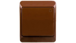 Hermes łącznik przycisk hermetyczny dzwonek 10A IP44 brązowy 0337-06