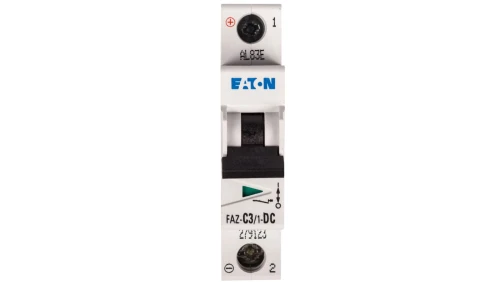 Wyłącznik nadprądowy 1P C 3A 15kA DC FAZ C3/1-DC 279123