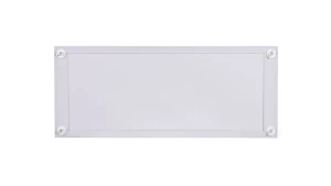 Osłona metalowa z plastikowym wypełnieniem 720x300mm BPZ-FPP-800/300-BL 108294