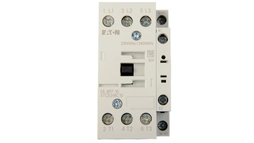 Stycznik mocy 17A 3P 230V AC 1Z 0R DILM17-10 (230V50HZ,240V60HZ) 277004