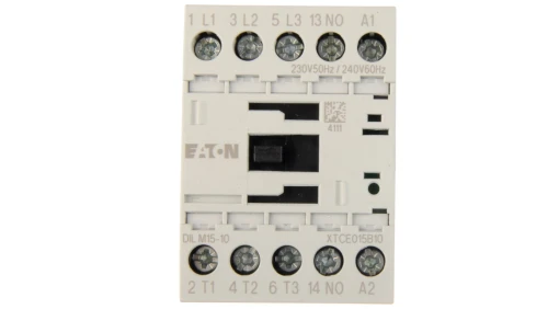 Stycznik mocy 15A 3P 230V AC 1Z 0R DILM15-10 (230V50HZ,240V60HZ) 290058