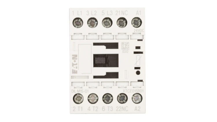 Stycznik mocy 15A 3P 24V DC 0Z 1R DILM15-01(24VDC) 290108