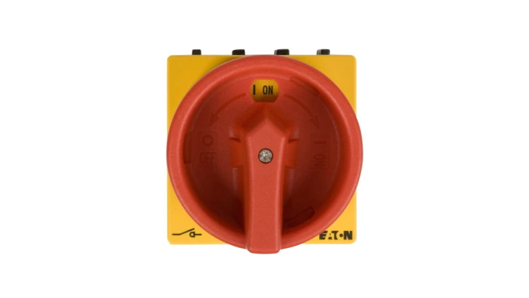 Łącznik krzywkowy 0-1 3P 32A do wbudowania P1-32/EA/SVB 081438