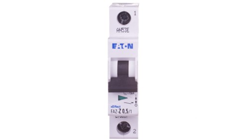 Wyłącznik nadprądowy 1P Z 0,5A 15kA AC FAZ Z0,5/1 278617
