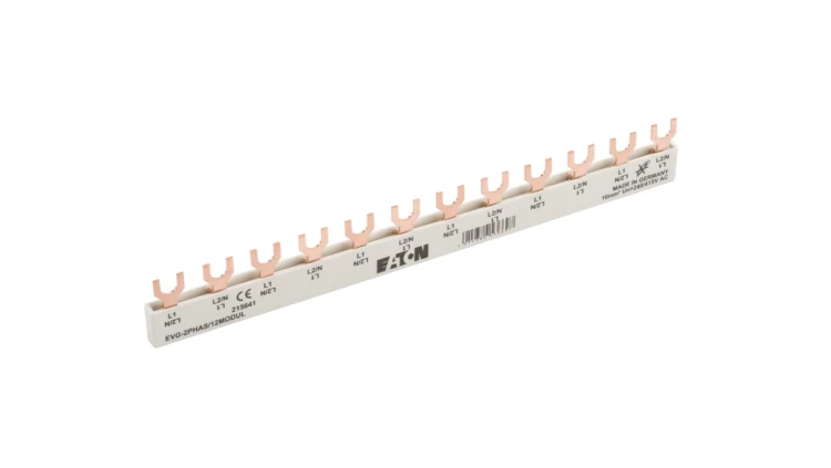 Szyna łączeniowa 2P 80A 16mm2 widełkowa Z-GV-16/1P+N-2TE 271063