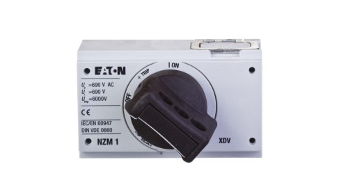 Napęd bezpośredni czarny z blokadą NZM1-XDV 260125