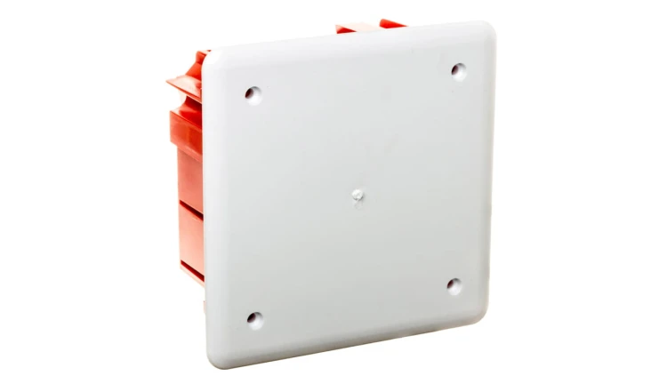 Install-Box Puszka instalacyjna p/t 95x95x50mm IP40 biała 0261-01